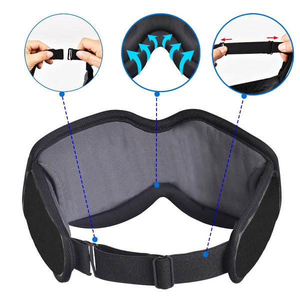 Bluetooth Sleeping Headphones Eye Mask