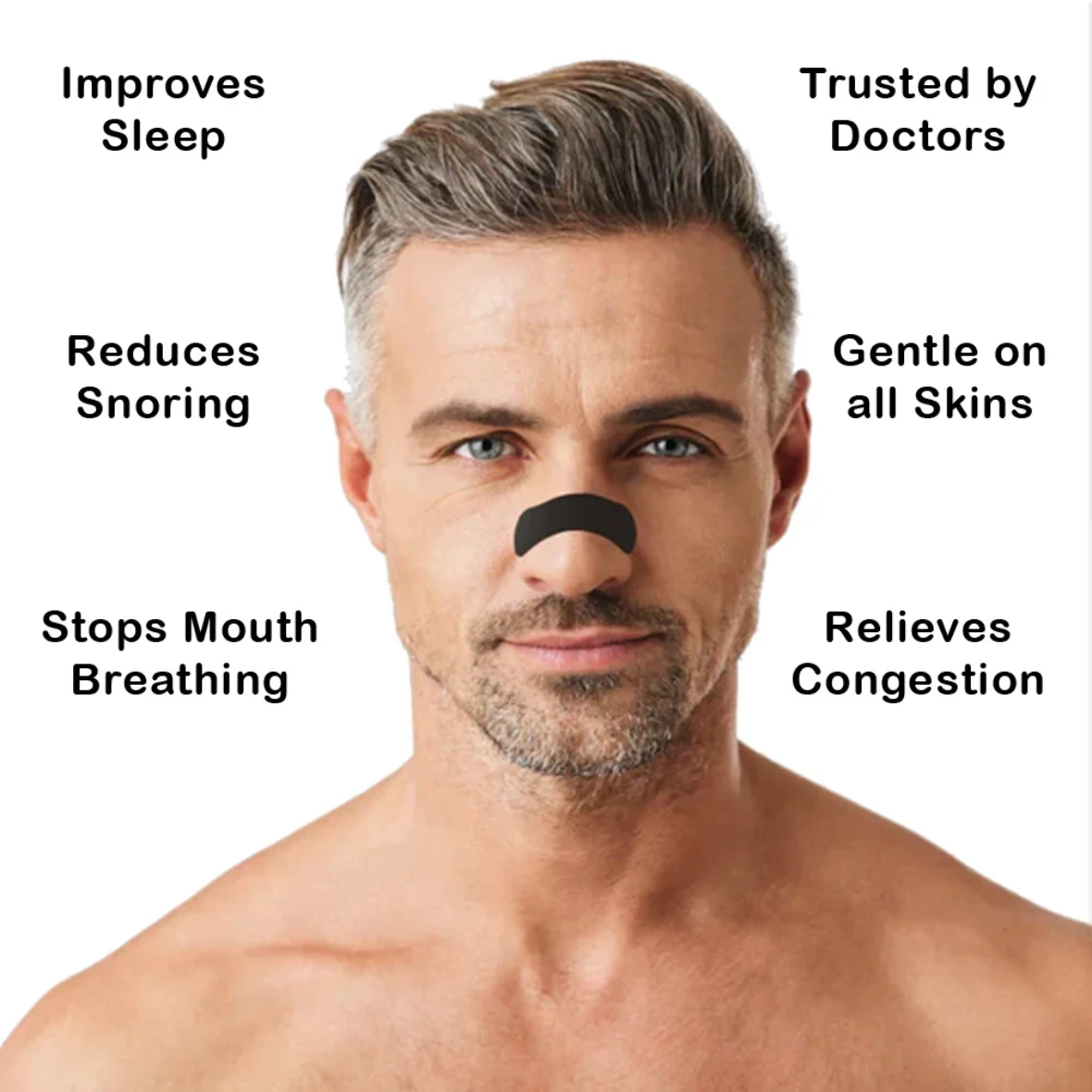 Anti-Snoring Breathing Nasal Strips